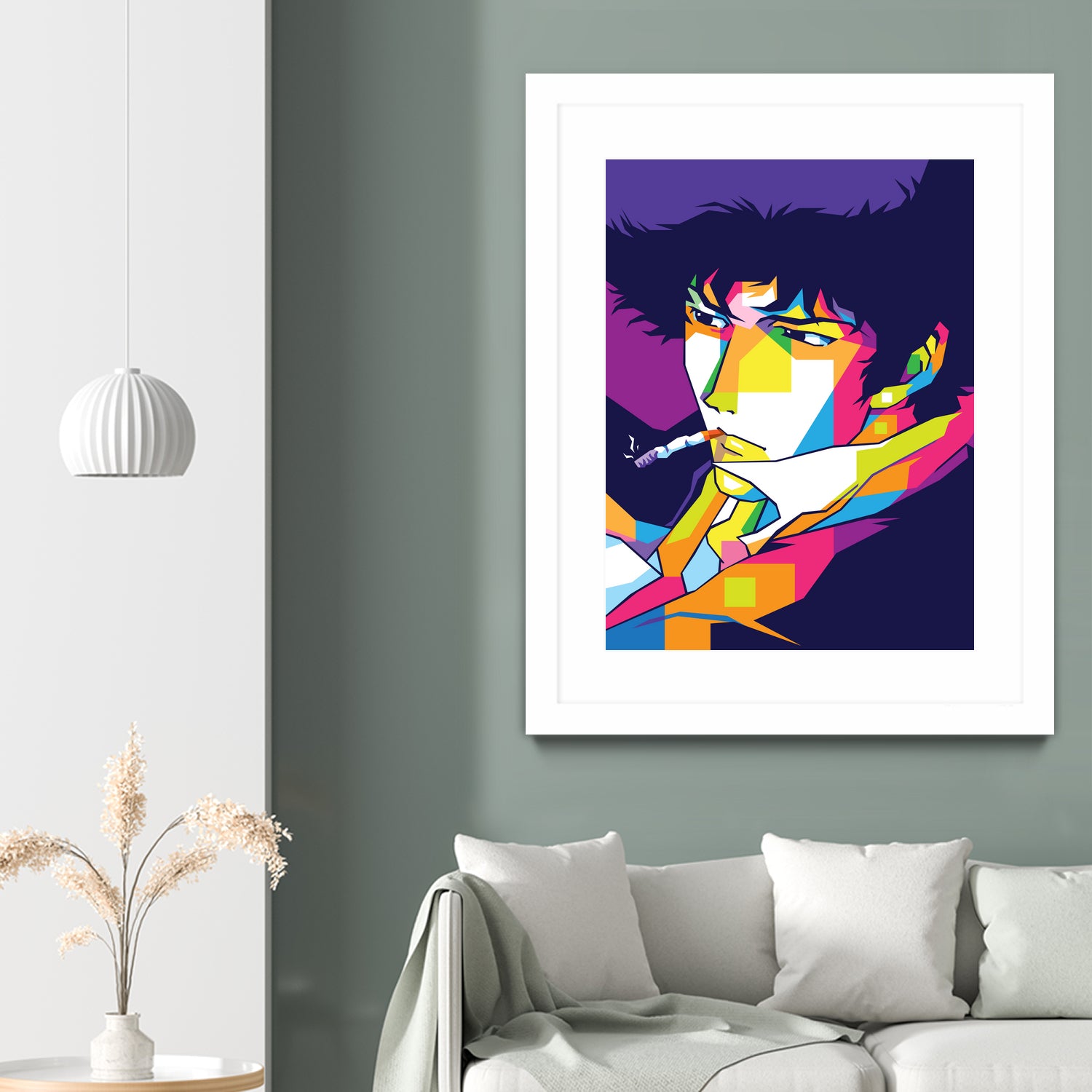 Spike Spiegel by Art Style on GIANT ART - white digital painting