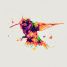 android hummingbird 2021 by Alexander Knispel on GIANT ART - orange character design