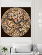 Hyperbolic Pebbles by Digital Crafts on GIANT ART - brown digital painting