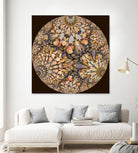 Hyperbolic Pebbles by Digital Crafts on GIANT ART - brown digital painting