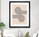 Mid century Modern Geometric by Akshay Mahatme on GIANT ART - black digital drawing