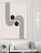 Mid century Modern Rainbow by Akshay Mahatme on GIANT ART - black digital drawing