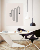 Mid century Modern Rainbow by Akshay Mahatme on GIANT ART - black digital drawing