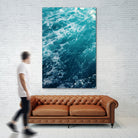 Sea Waves Dream #2 #ocean #wall #decor #art by Anita & Bella Jantz on GIANT ART - blue photo manipulation