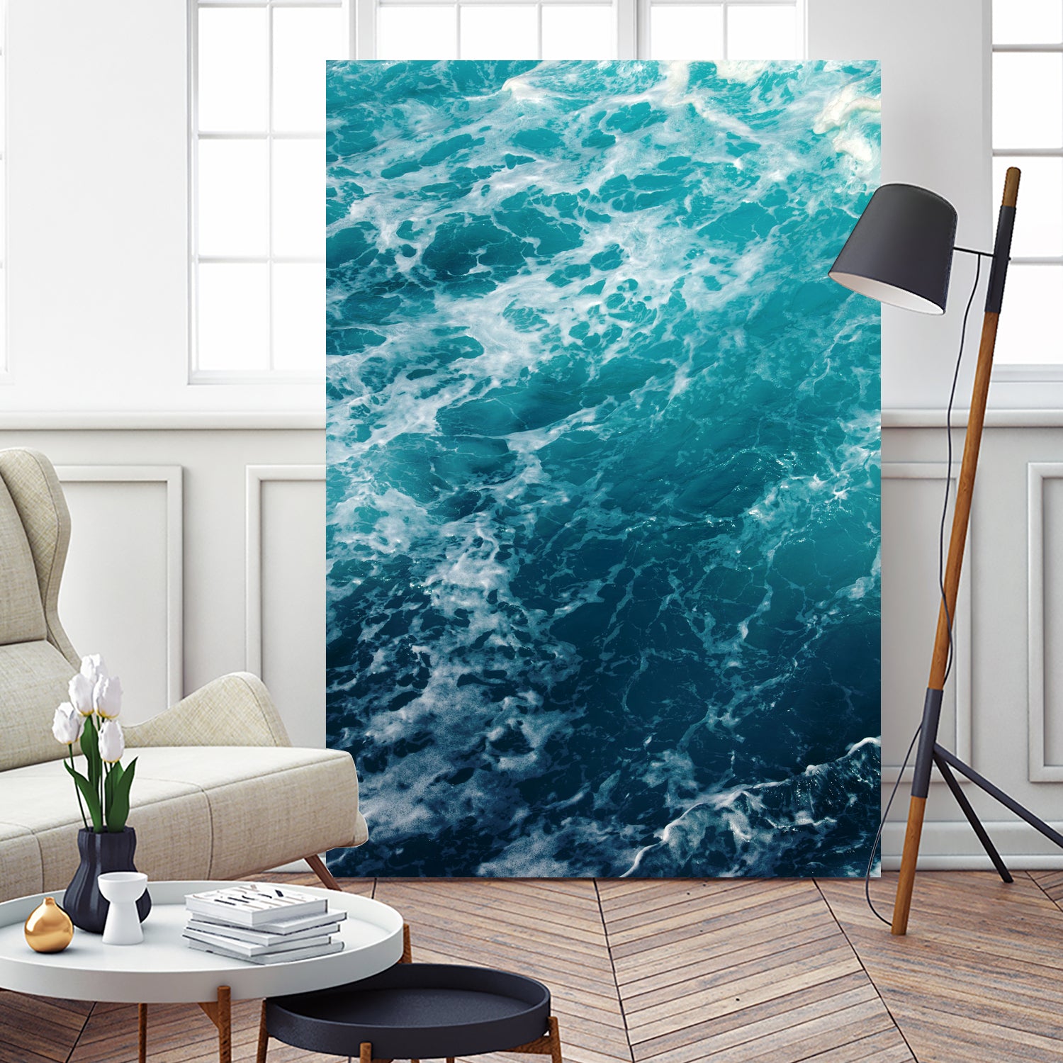 Sea Waves Dream #2 #ocean #wall #decor #art by Anita & Bella Jantz on GIANT ART - blue photo manipulation