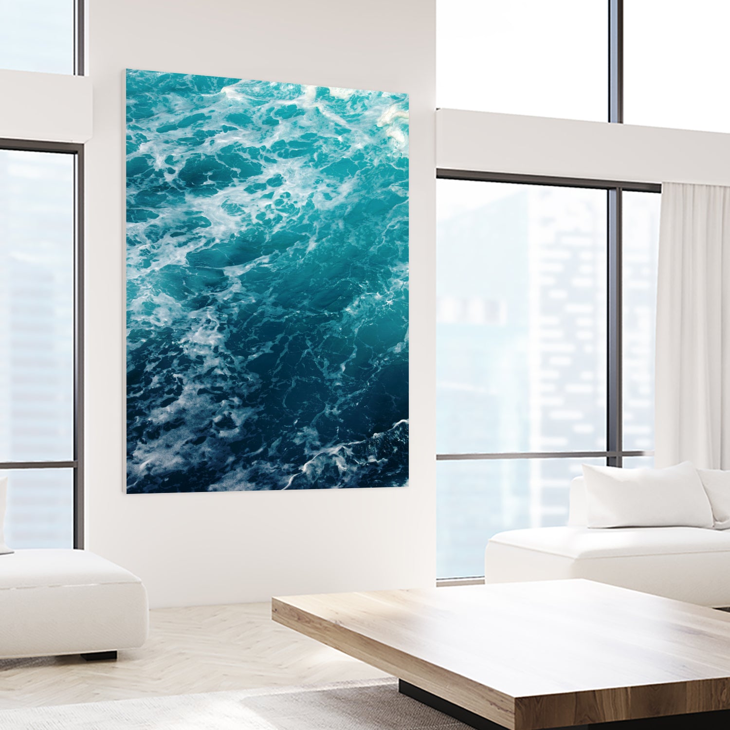 Sea Waves Dream #2 #ocean #wall #decor #art by Anita & Bella Jantz on GIANT ART - blue photo manipulation