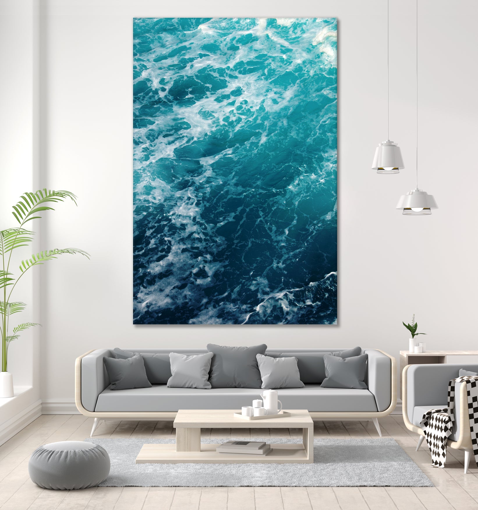 Sea Waves Dream #2 #ocean #wall #decor #art by Anita & Bella Jantz on GIANT ART - blue photo manipulation