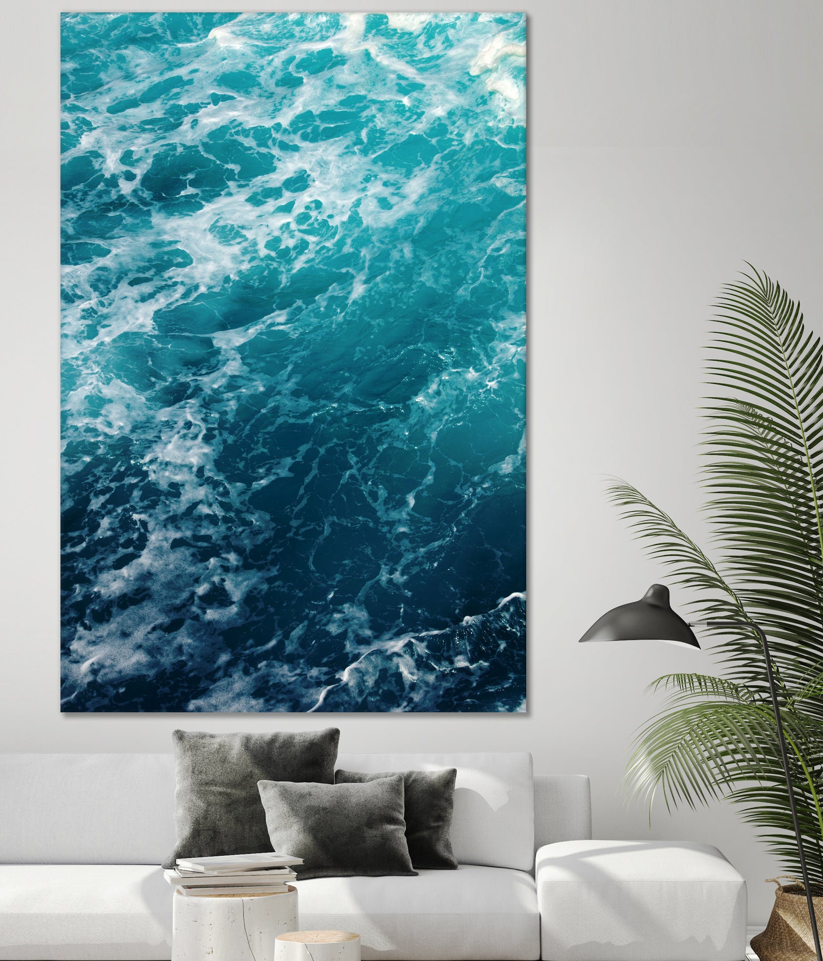 Sea Waves Dream #2 #ocean #wall #decor #art by Anita & Bella Jantz on GIANT ART - blue photo manipulation