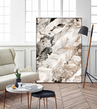 Abstract Marble Glam #4 #painting #wall #decor #art by Anita & Bella Jantz on GIANT ART - brown digital painting