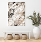 Abstract Marble Glam #4 #painting #wall #decor #art by Anita & Bella Jantz on GIANT ART - brown digital painting