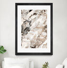 Abstract Marble Glam #4 #painting #wall #decor #art by Anita & Bella Jantz on GIANT ART - brown digital painting