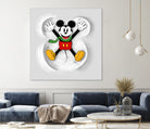 Snow Mickey by Florent Bodart on GIANT ART - digital painting