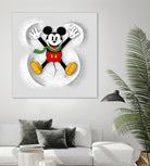 Snow Mickey by Florent Bodart on GIANT ART - digital painting