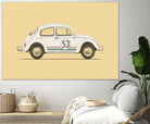 Famous Car #4 - VW Beetle by Florent Bodart on GIANT ART - digital drawing