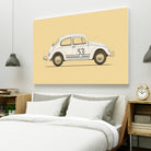 Famous Car #4 - VW Beetle by Florent Bodart on GIANT ART - digital drawing