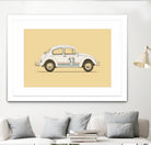 Famous Car #4 - VW Beetle by Florent Bodart on GIANT ART - digital drawing