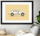 Famous Car #4 - VW Beetle by Florent Bodart on GIANT ART - digital drawing