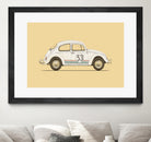 Famous Car #4 - VW Beetle by Florent Bodart on GIANT ART - digital drawing