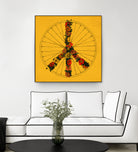 Peace & Bike (Colors) by Florent Bodart on GIANT ART - digital drawing