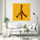 Peace & Bike (Colors) by Florent Bodart on GIANT ART - digital drawing