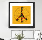 Peace & Bike (Colors) by Florent Bodart on GIANT ART - digital drawing