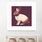 Lapin Catcheur (Rabbit Wrestler) by Florent Bodart on GIANT ART - digital drawing