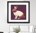 Lapin Catcheur (Rabbit Wrestler) by Florent Bodart on GIANT ART - digital drawing