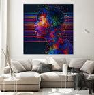 Abstract Jordan by Alessandro Pautasso on GIANT ART - fuchsia digital painting