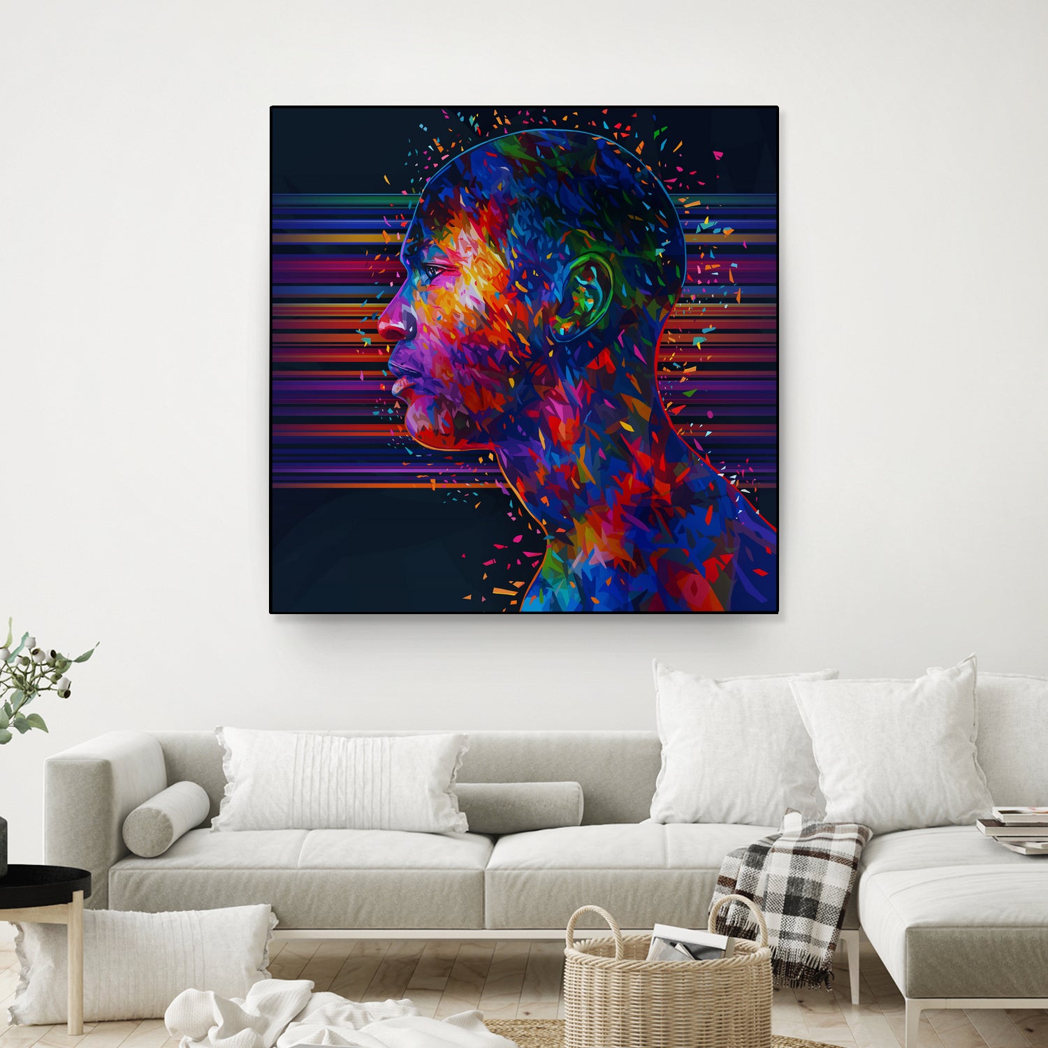 Abstract Jordan by Alessandro Pautasso on GIANT ART - fuchsia digital painting