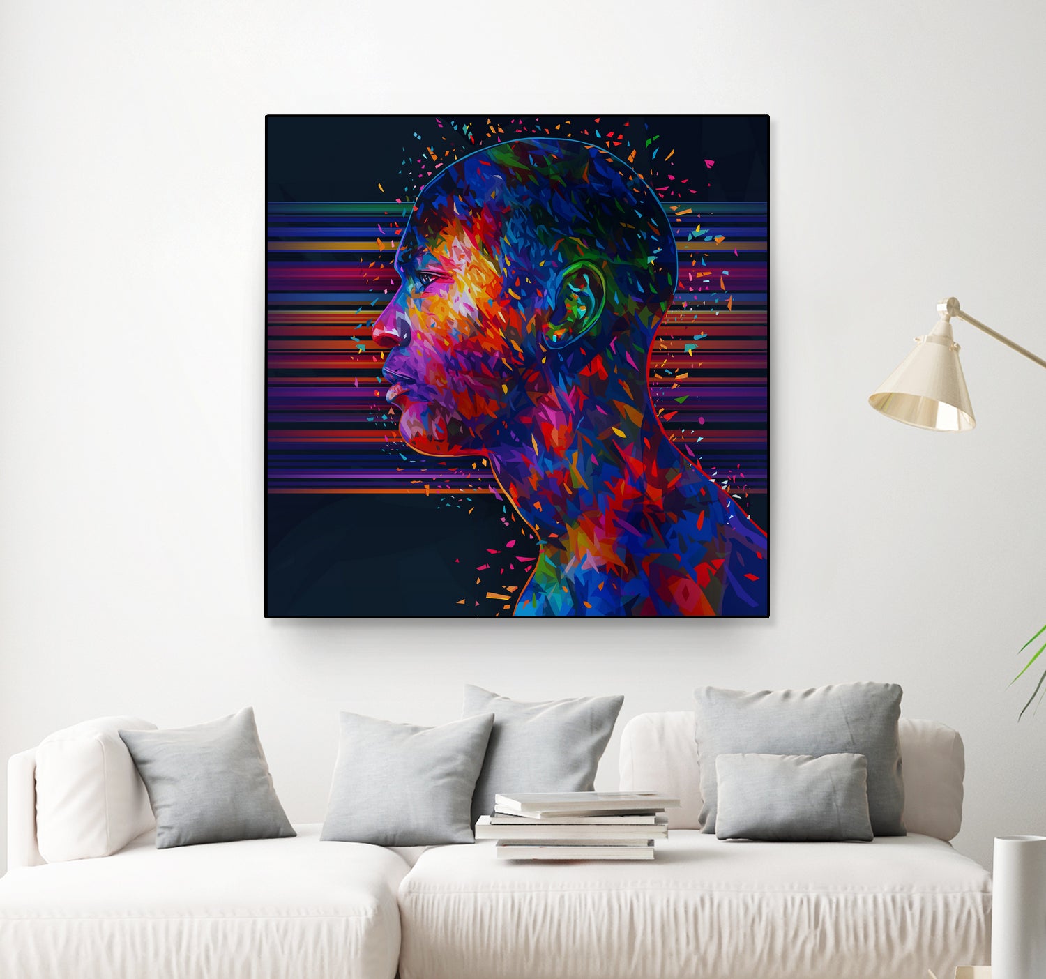 Abstract Jordan by Alessandro Pautasso on GIANT ART - fuchsia digital painting