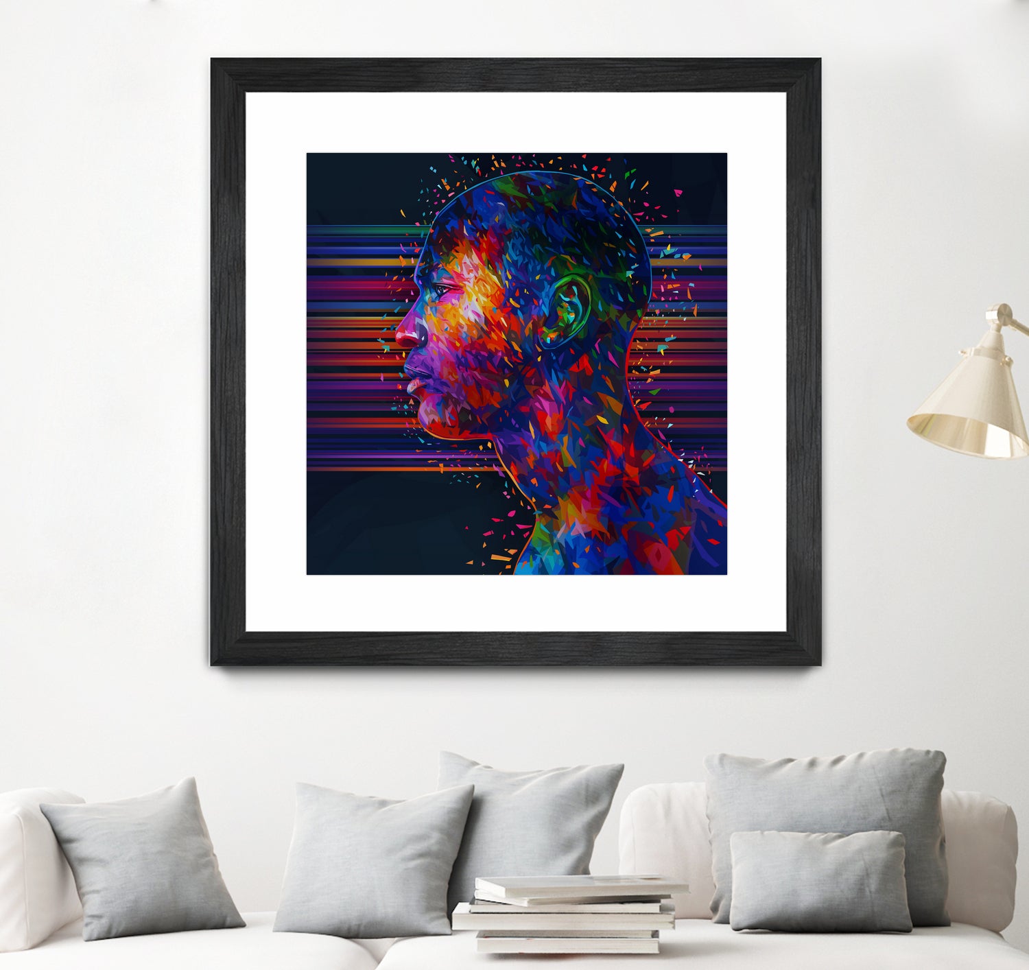 Abstract Jordan by Alessandro Pautasso on GIANT ART - fuchsia digital painting