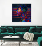 Abstract Jordan by Alessandro Pautasso on GIANT ART - fuchsia digital painting