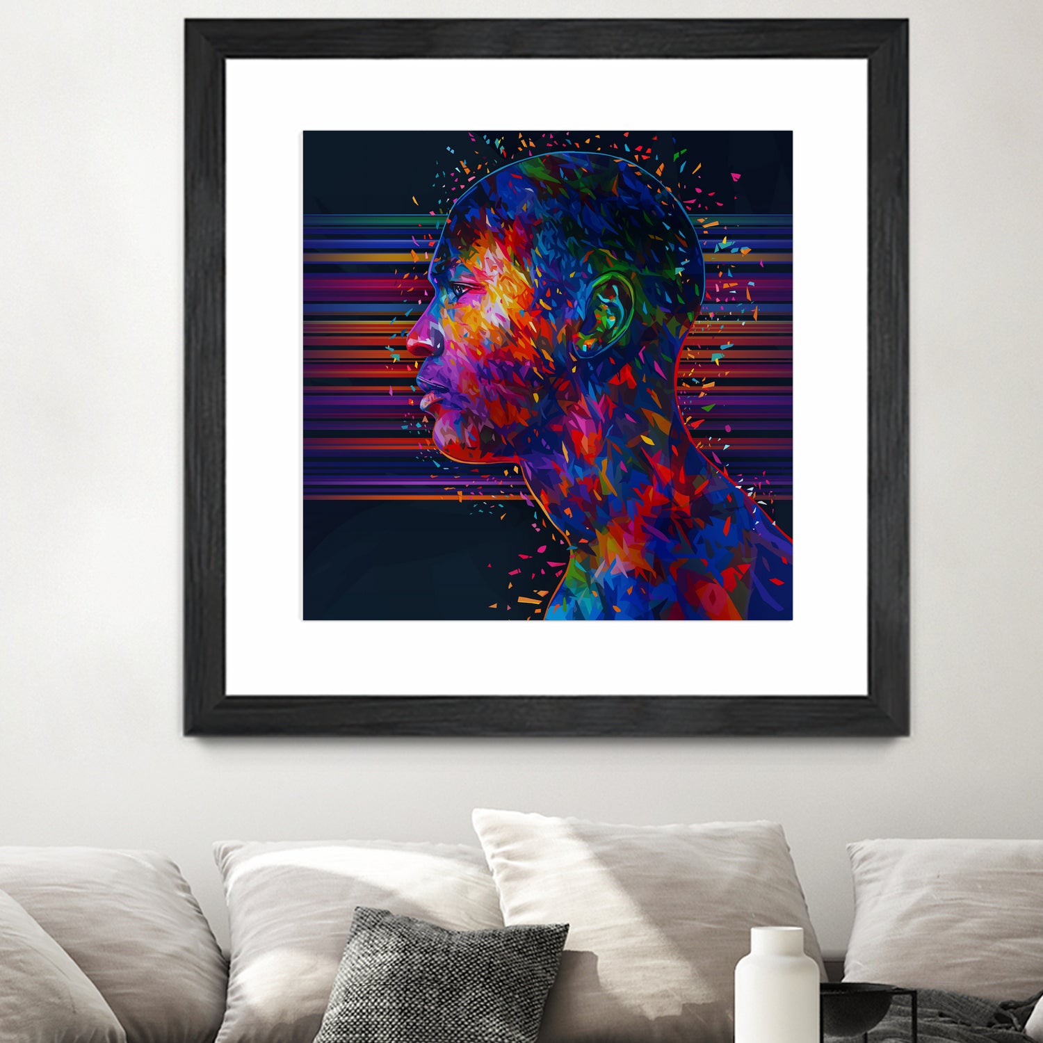 Abstract Jordan by Alessandro Pautasso on GIANT ART - fuchsia digital painting