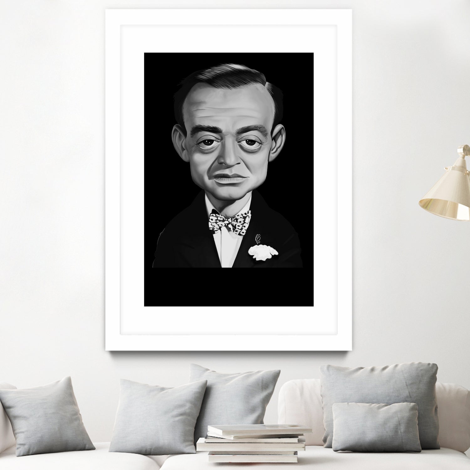 Peter Lorre by Rob Snow on GIANT ART - black digital painting