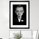 Peter Lorre by Rob Snow on GIANT ART - black digital painting