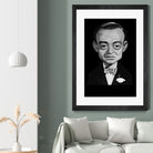 Peter Lorre by Rob Snow on GIANT ART - black digital painting