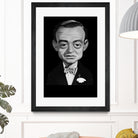 Peter Lorre by Rob Snow on GIANT ART - black digital painting