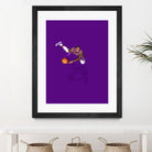 Frequent Fliers / LeBron by Jason Ratliff on GIANT ART - fuchsia digital painting