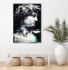 Abstract fractions of David by Menelaos Trompoukis on GIANT ART - black digital painting