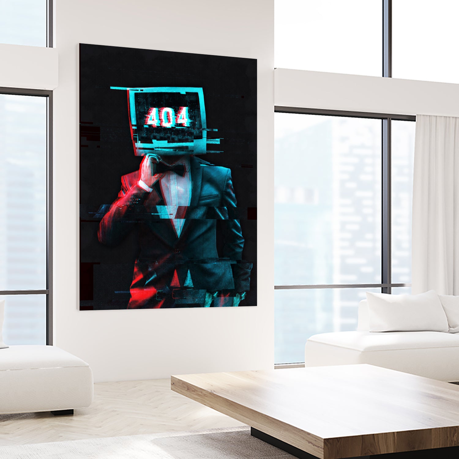 404 by Menelaos Trompoukis on GIANT ART - black digital painting