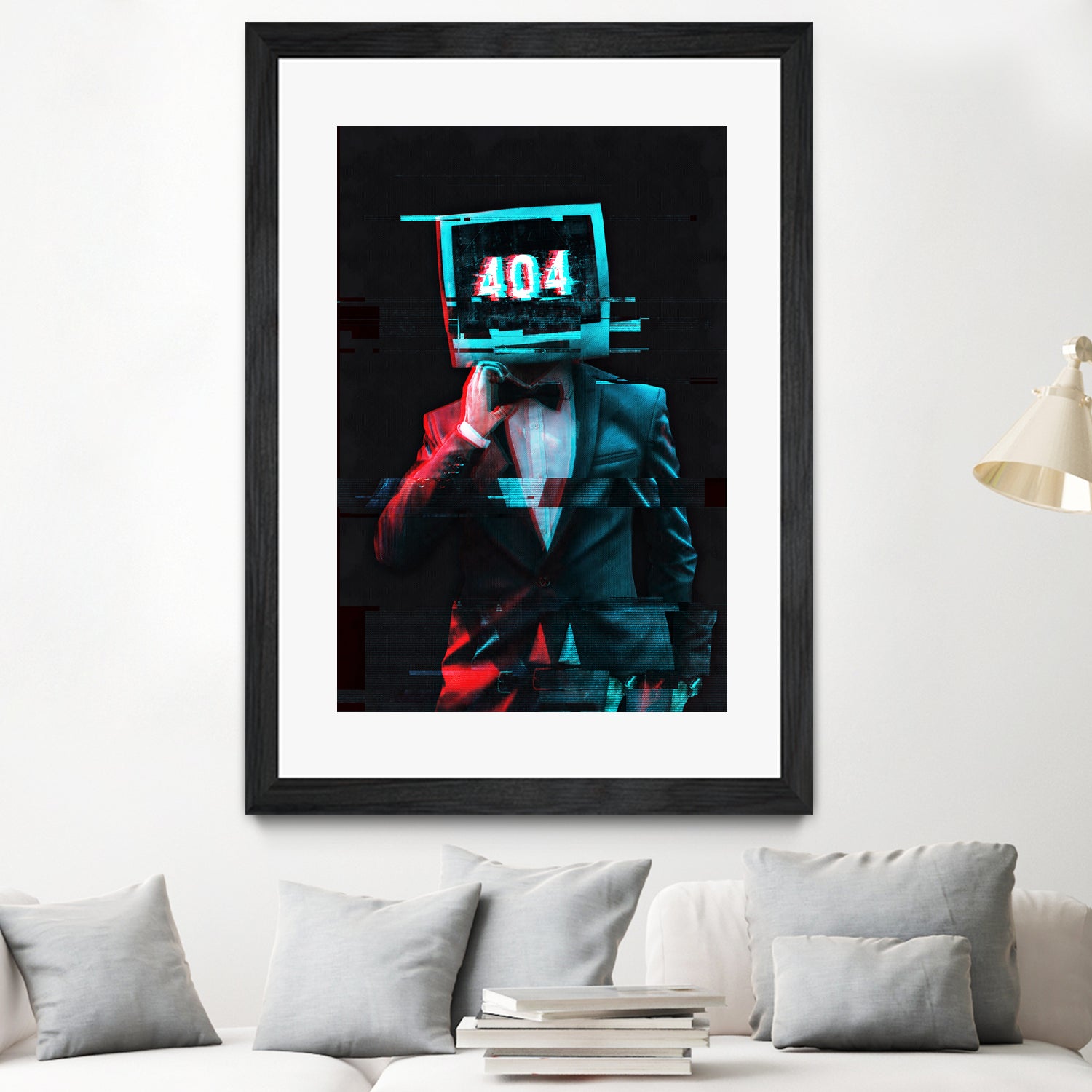 404 by Menelaos Trompoukis on GIANT ART - black digital painting