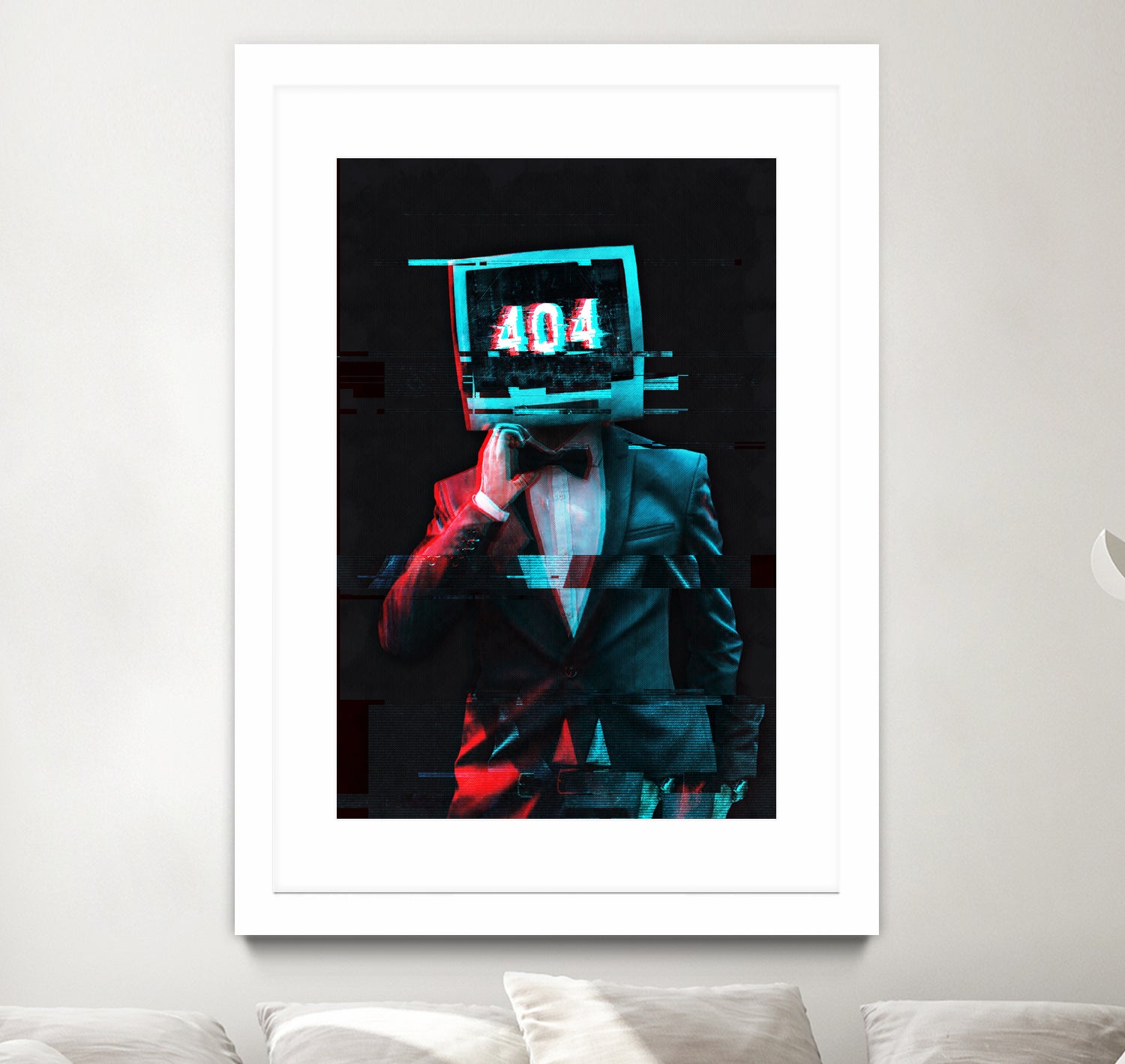 404 by Menelaos Trompoukis on GIANT ART - black digital painting