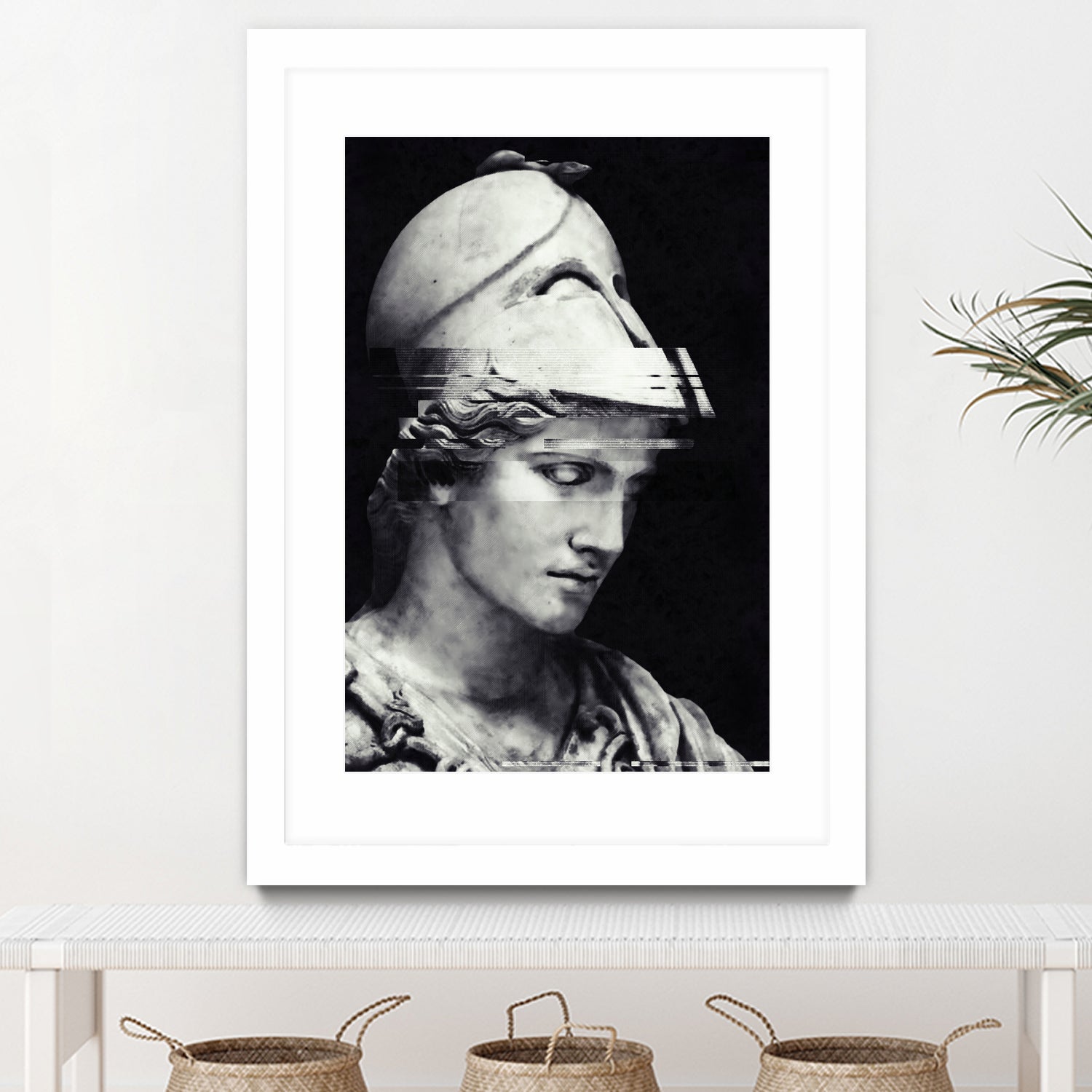 Pallas Athena by Menelaos Trompoukis on GIANT ART - black digital painting