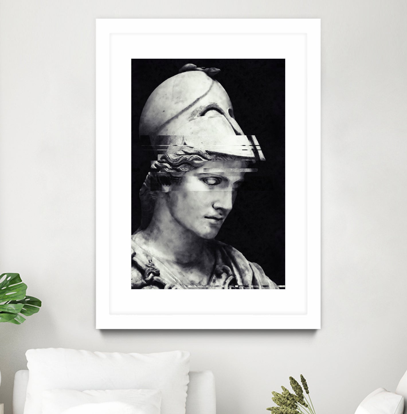 Pallas Athena by Menelaos Trompoukis on GIANT ART - black digital painting