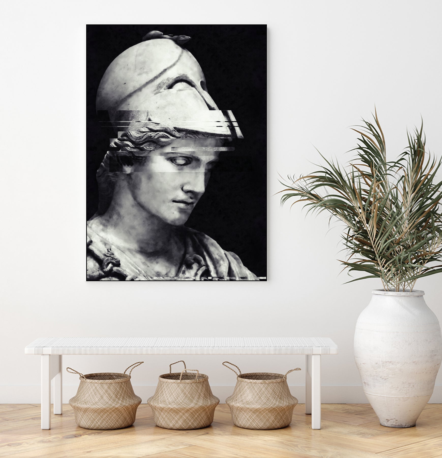 Pallas Athena by Menelaos Trompoukis on GIANT ART - black digital painting