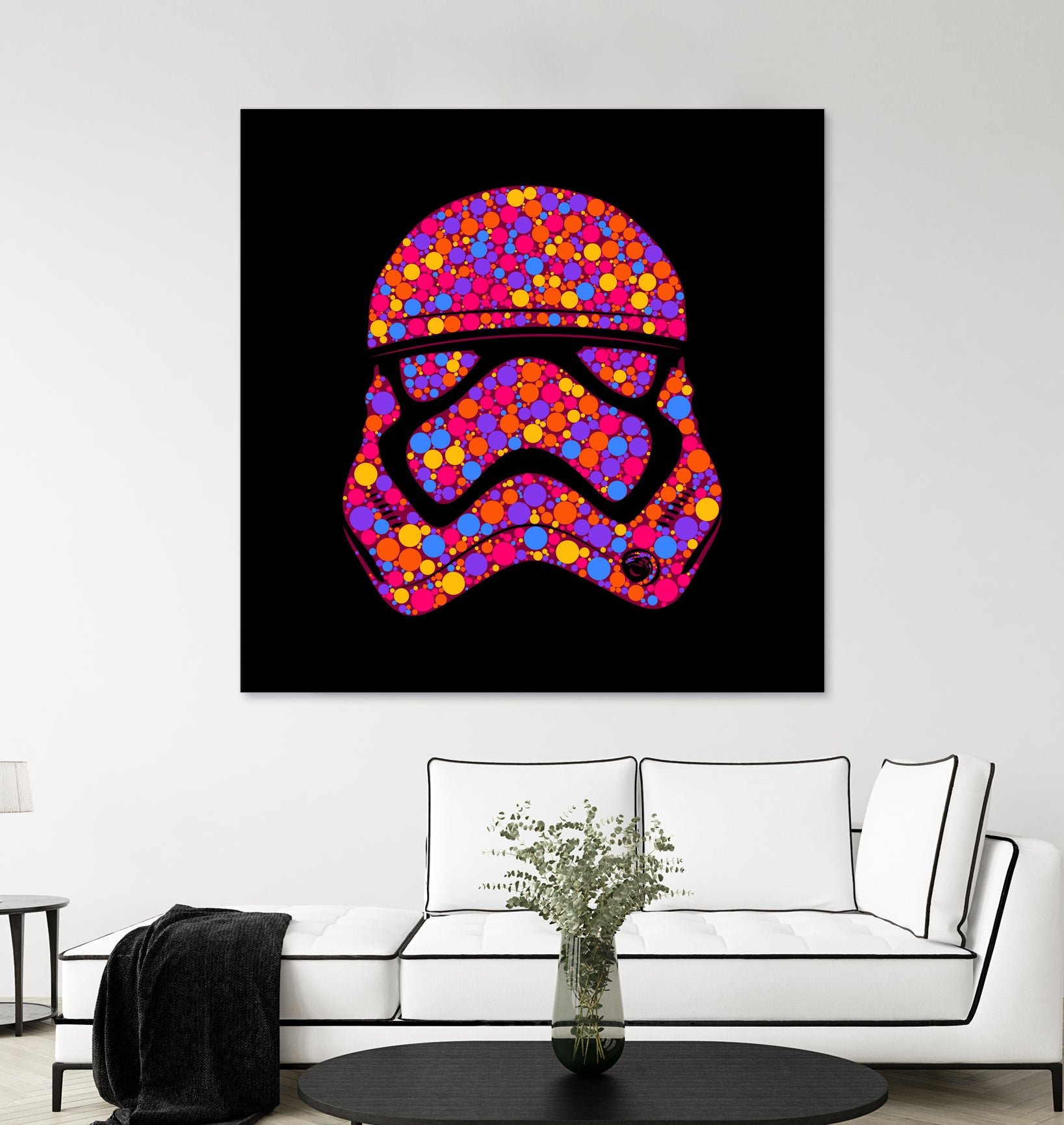 Stormtrooper | Star Wars | Pop Art by William Cuccio on GIANT ART - pink digital painting