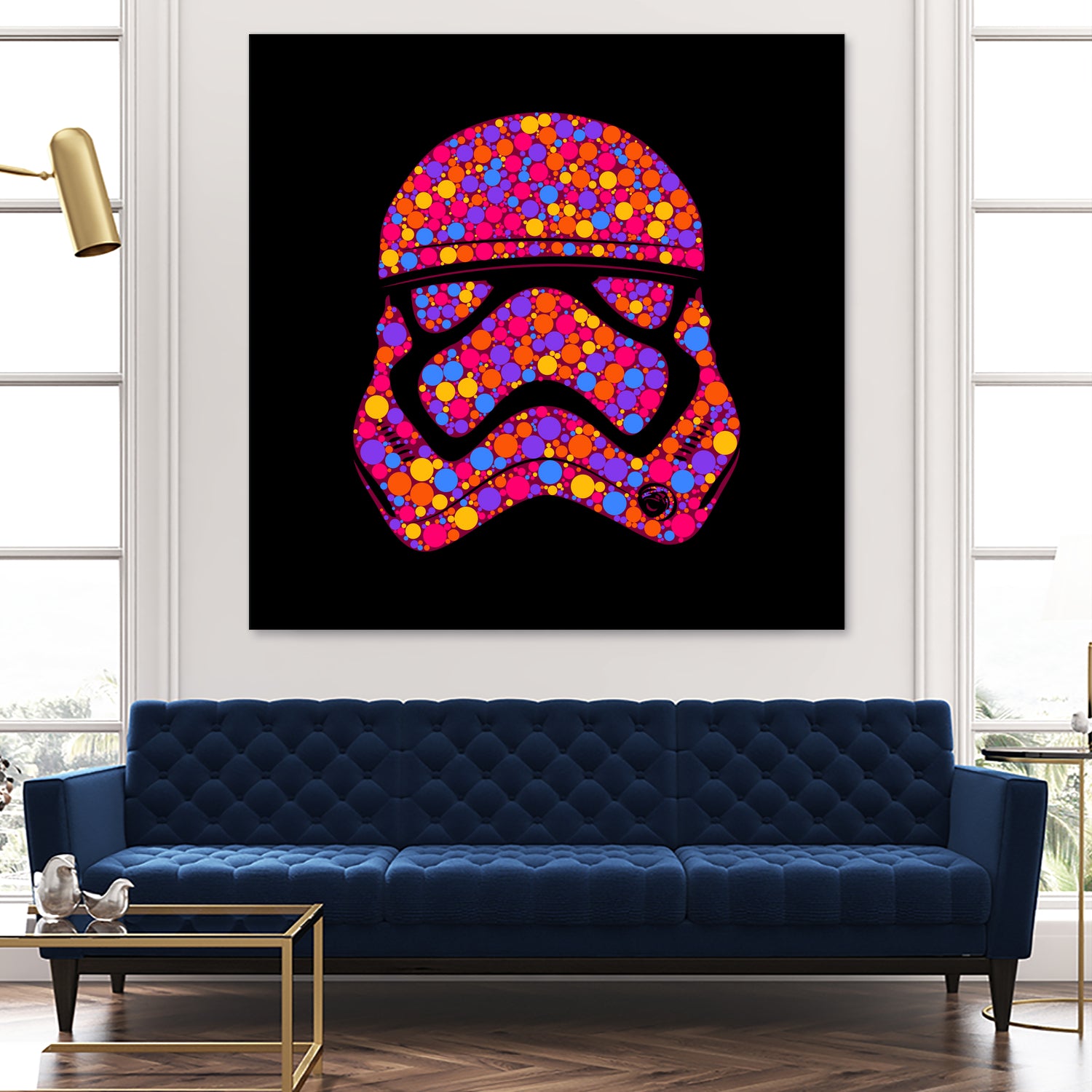 Stormtrooper | Star Wars | Pop Art by William Cuccio on GIANT ART - pink digital painting