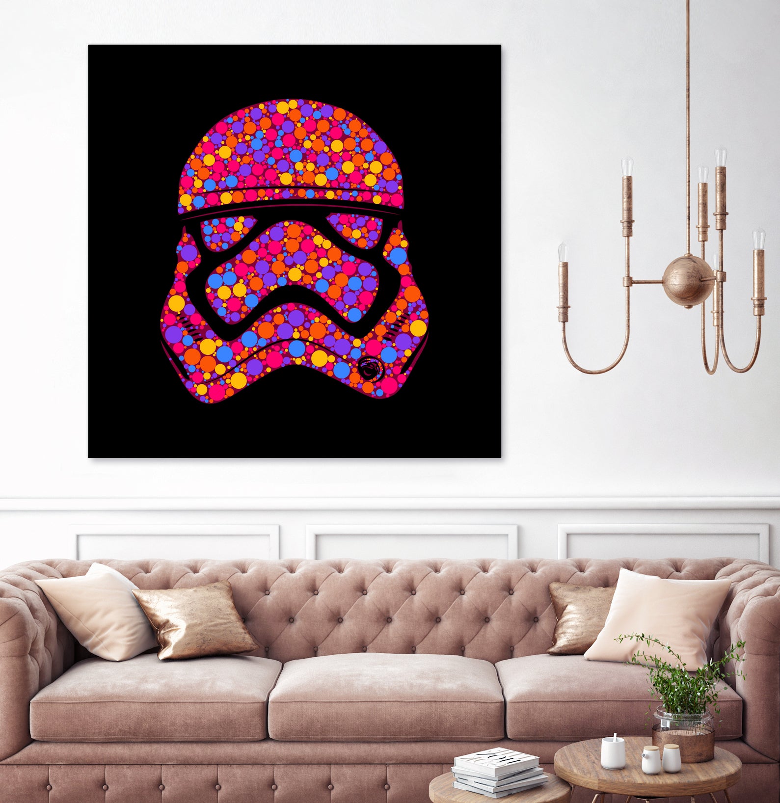 Stormtrooper | Star Wars | Pop Art by William Cuccio on GIANT ART - pink digital painting