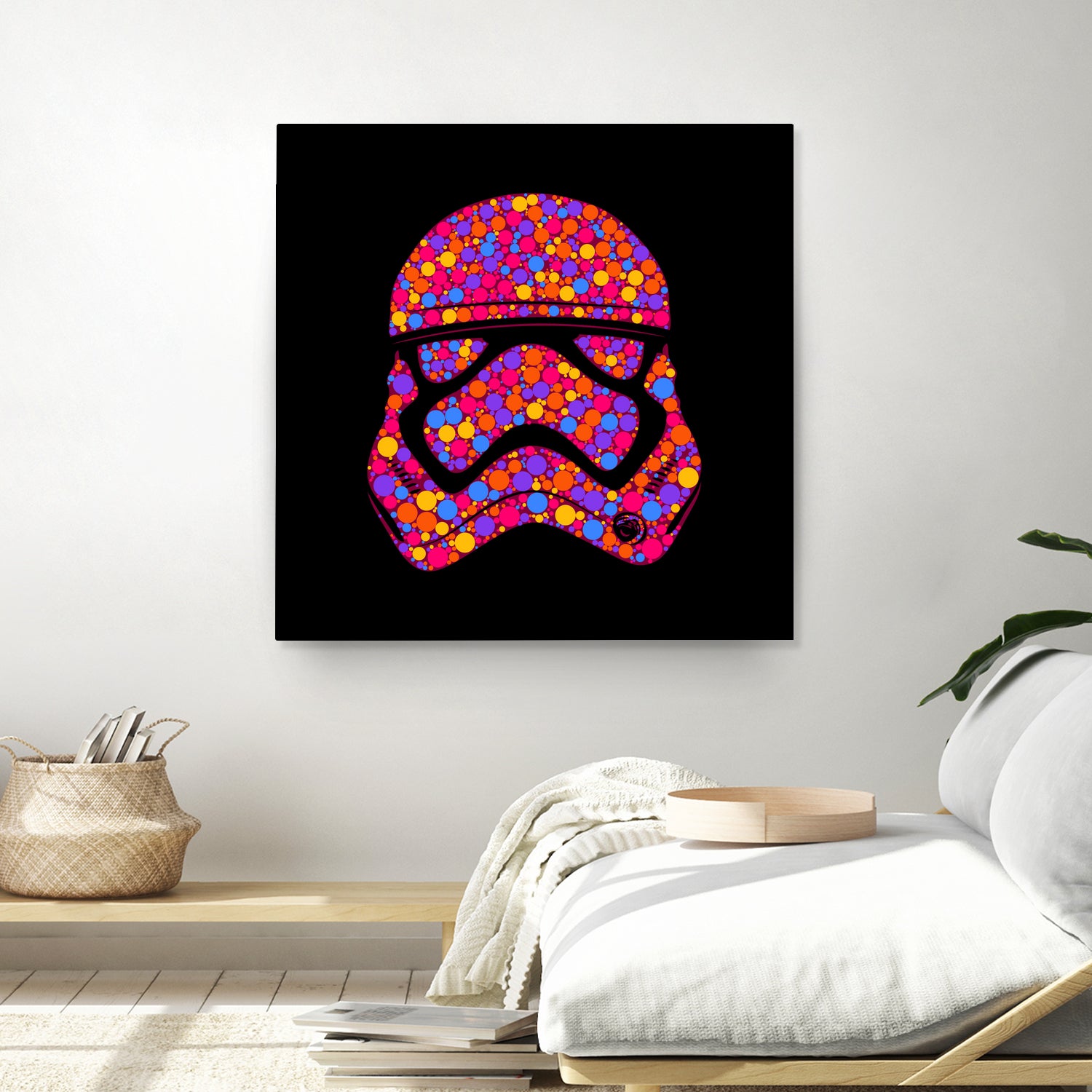 Stormtrooper | Star Wars | Pop Art by William Cuccio on GIANT ART - pink digital painting