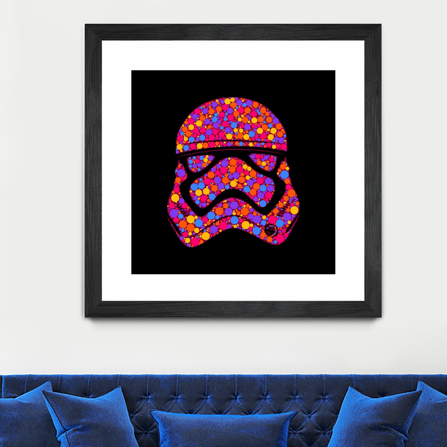 Stormtrooper | Star Wars | Pop Art by William Cuccio on GIANT ART - pink digital painting